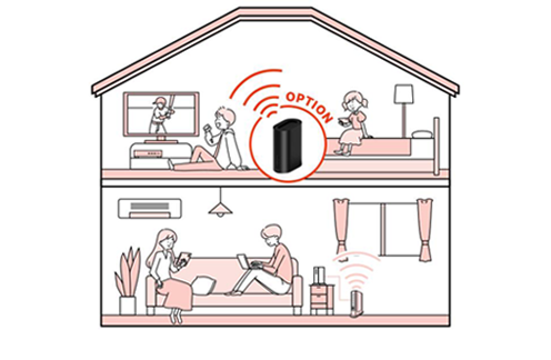 Wi-Fiの届くエリアが拡大